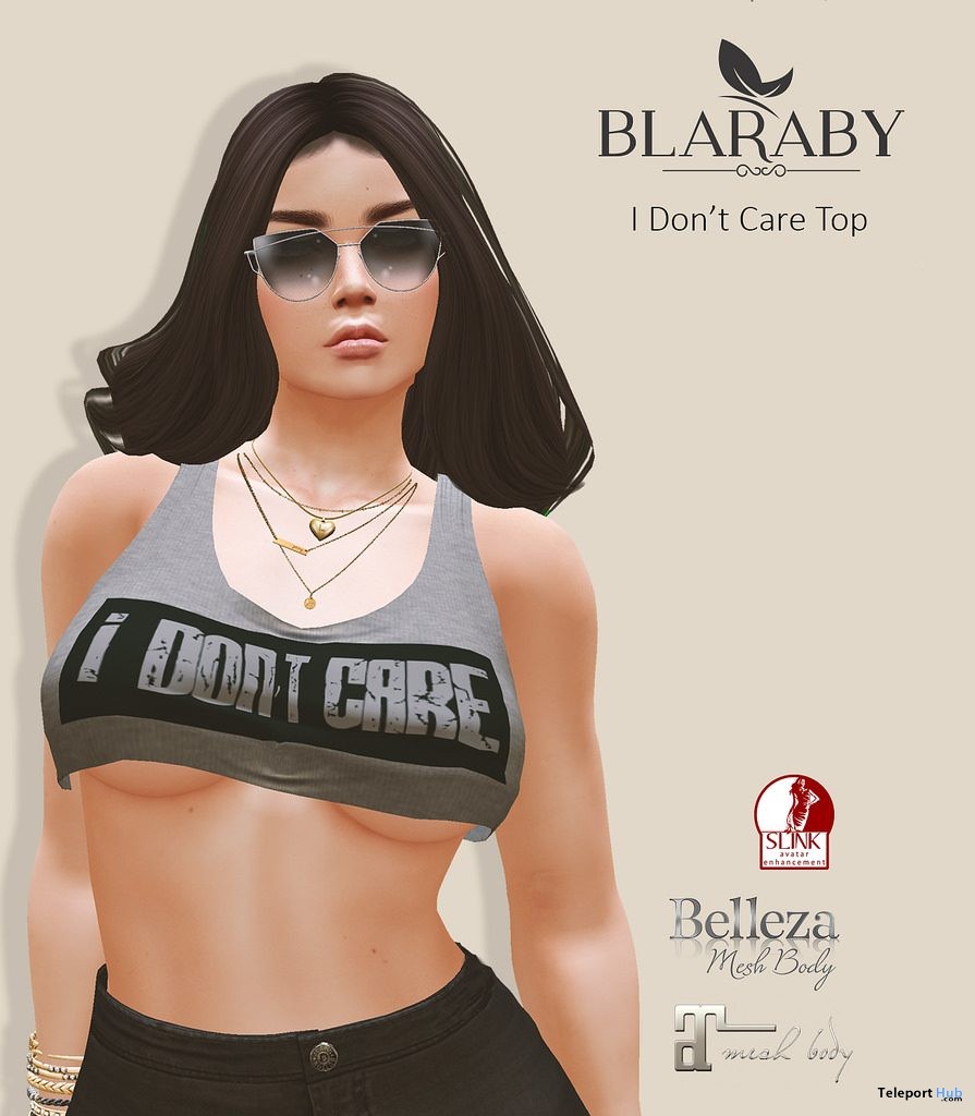 I Don't Care Top Group Gift by BLARABY - Teleport Hub - teleporthub.com