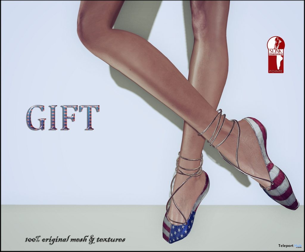 Independence Day Shoes Gift by ChicChica - Teleport Hub - teleporthub.com