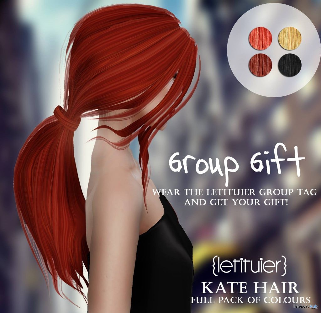 Kate Hair Group Gift by Letituier - Teleport Hub - teleporthub.com