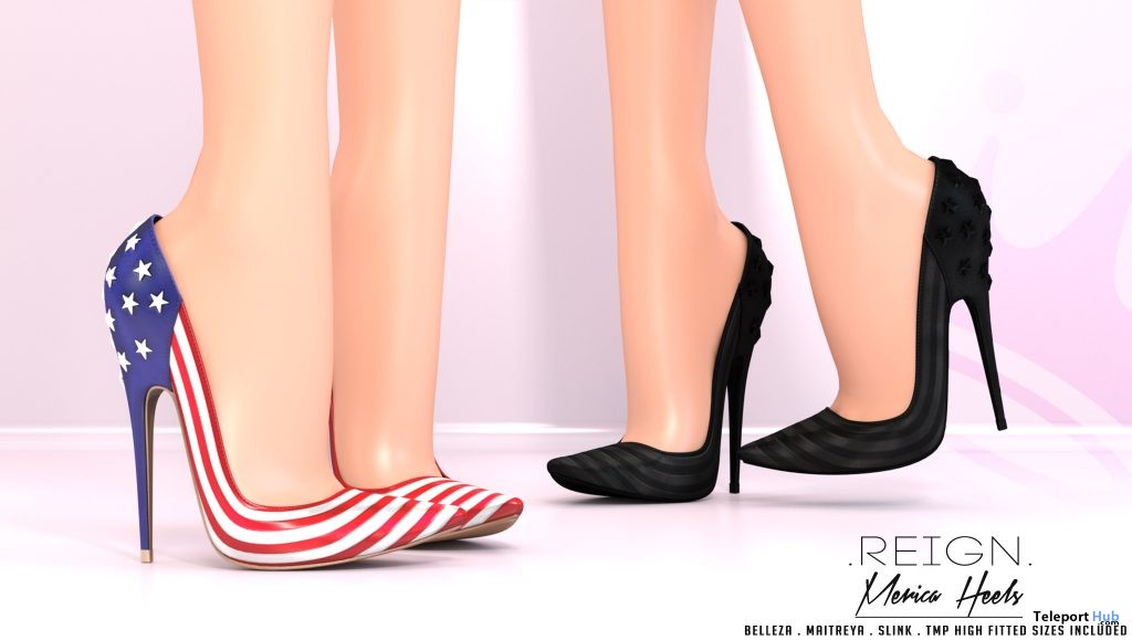 Merica Heels Group Gift by REIGN - Teleport Hub - teleporthub.com