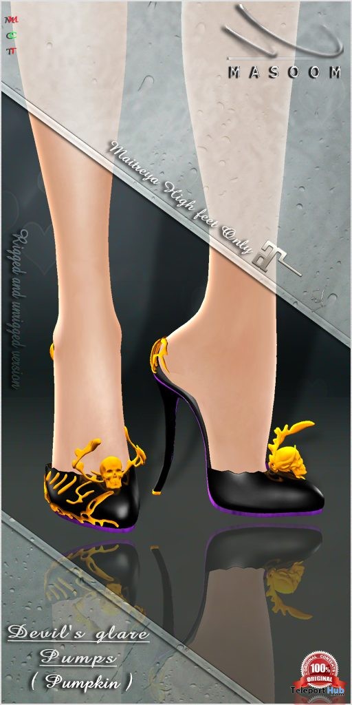 Devil's Glare Pumps Subscriber Gift by Masoom - Teleport Hub - teleporthub.com