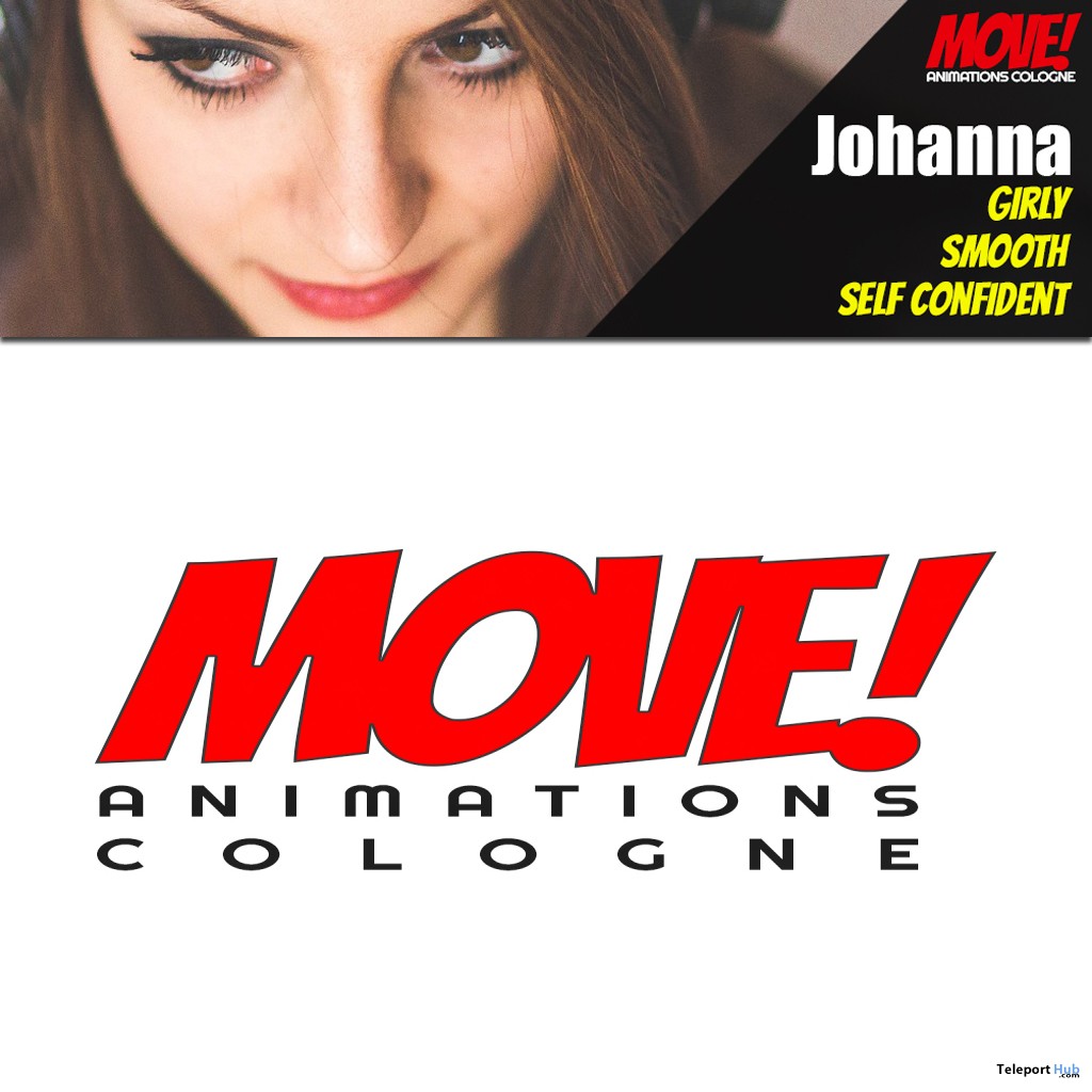 New Release: Johanna Dance Pack by MOVE! Animations Cologne - Teleport Hub - teleporthub.com