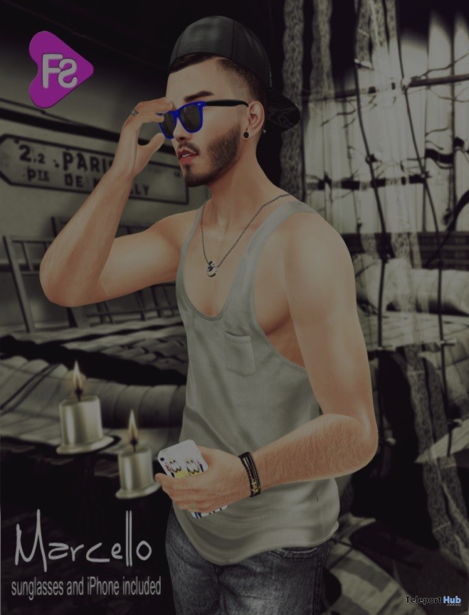Marcello Single Male Pose 1L Ross Event Promo Gift by Frimon Store - Teleport Hub - teleporthub.com
