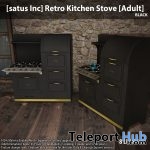 New Release: Retro Kitchen Stove by [satus Inc] - Teleport Hub - teleporthub.com