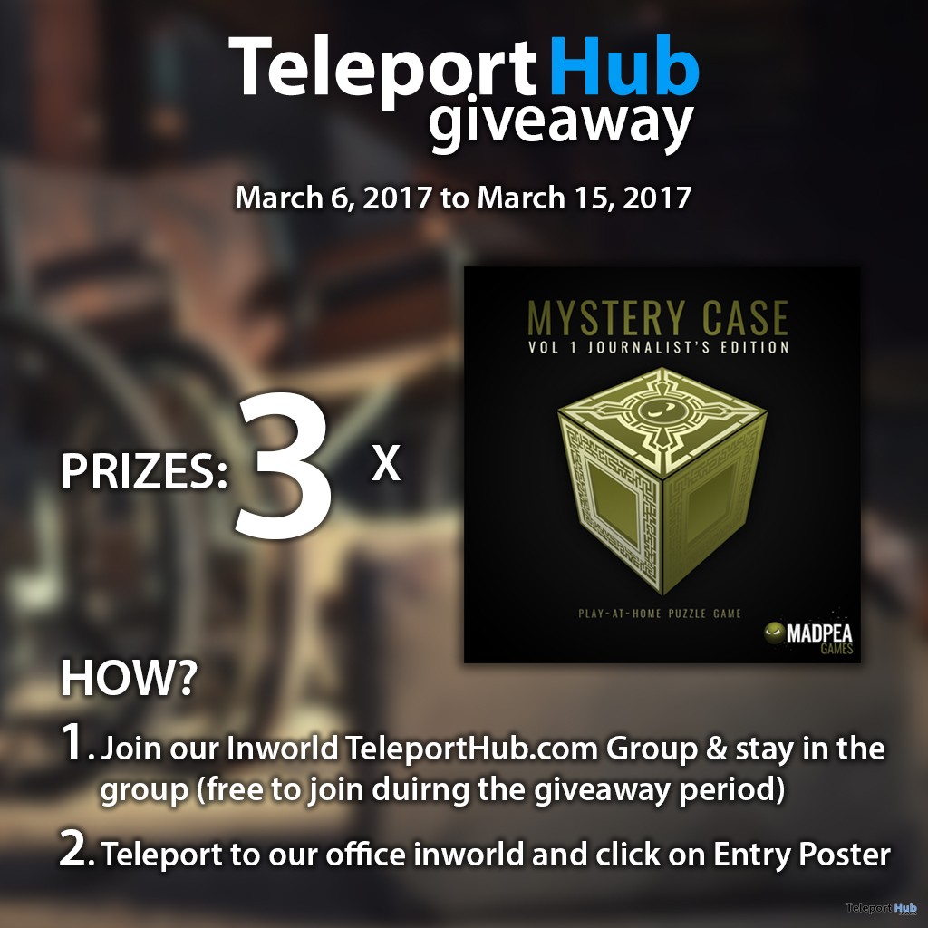 Teleport Hub's Mystery Case Vol. 1 Journalist Edition Game Giveaway - Teleport Hub - teleporthub.com