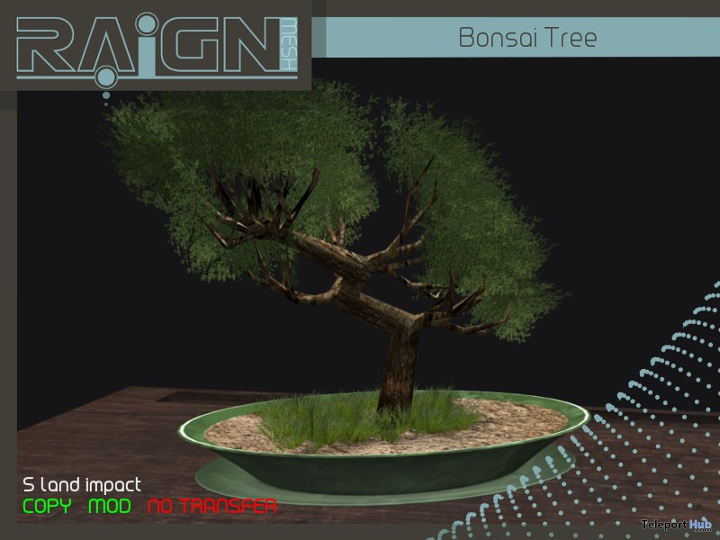 Bonsai Tree 1L Yin Yang Event Promo Gift by RAIGN - Teleport Hub - teleporthub.com
