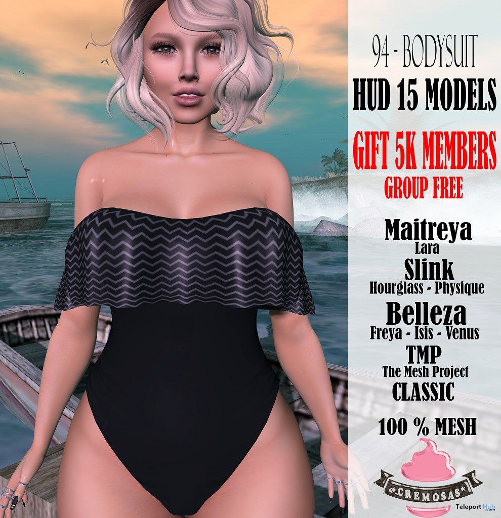94-Bodysuit Fatpack 5000 Members Group Gift by Cremosas Store - Teleport Hub - teleporthub.com