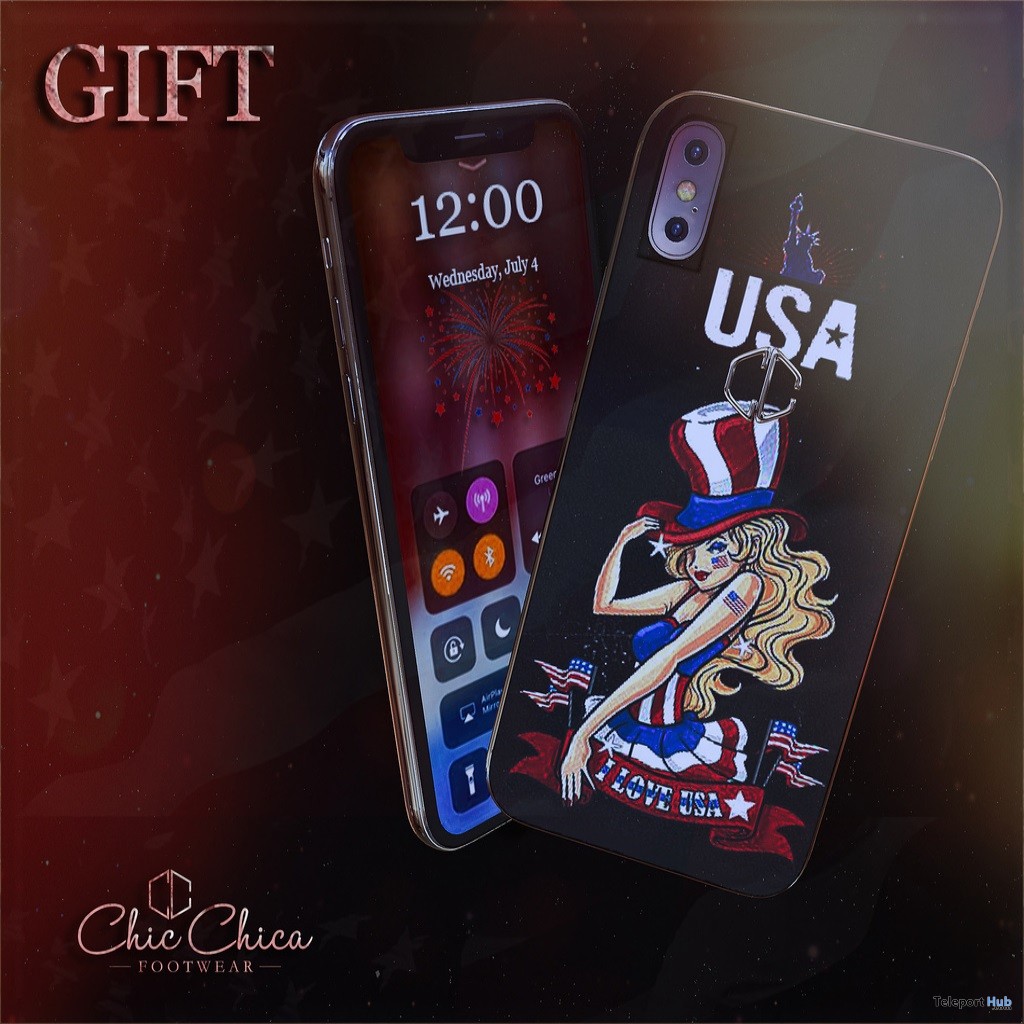 MyPhone 4th of July 2018 Gift by Chic Chica - Teleport Hub - teleporthub.com