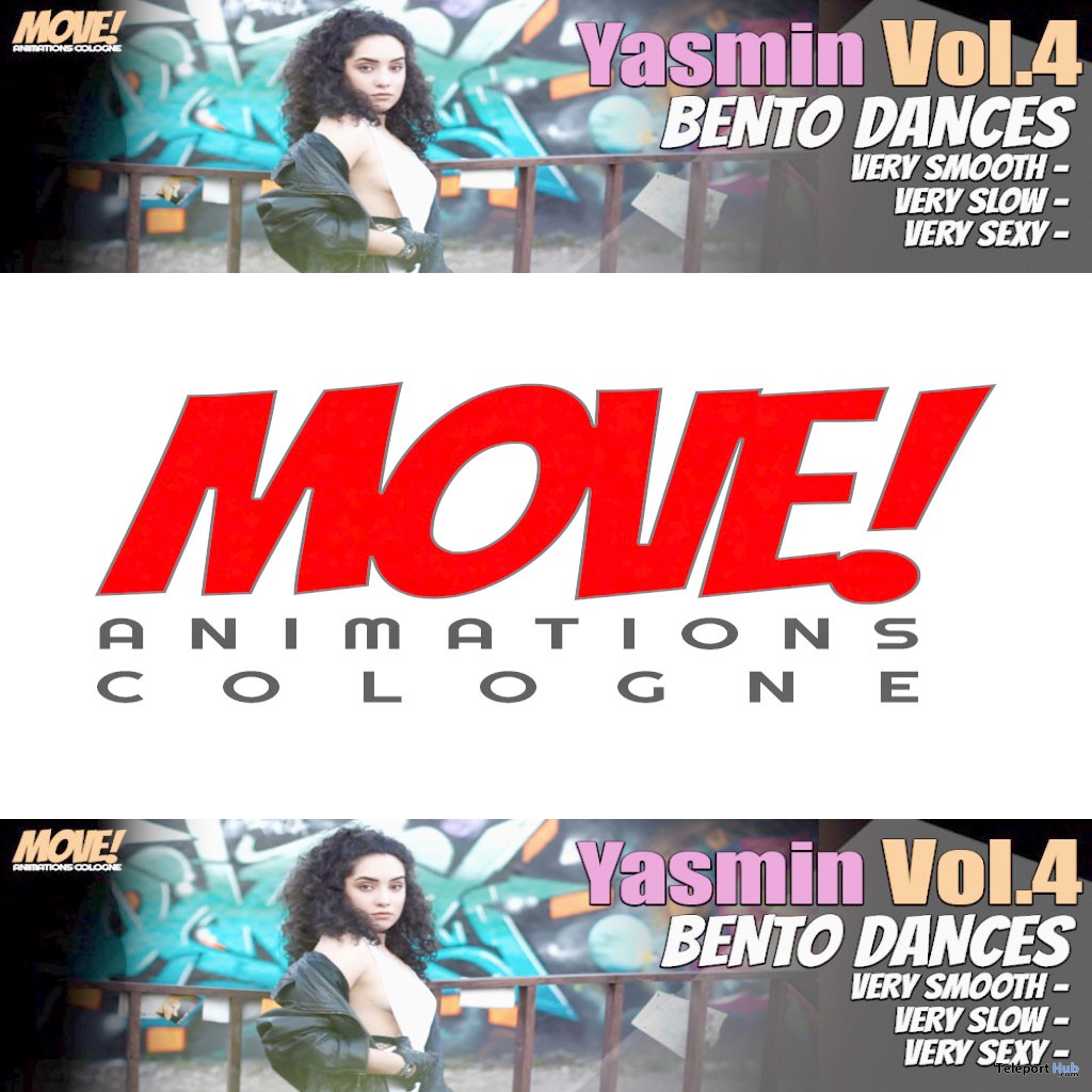New Release: Yasmin Vol 4 Bento Dance Pack by MOVE! Animations Cologne - Teleport Hub - teleporthub.com