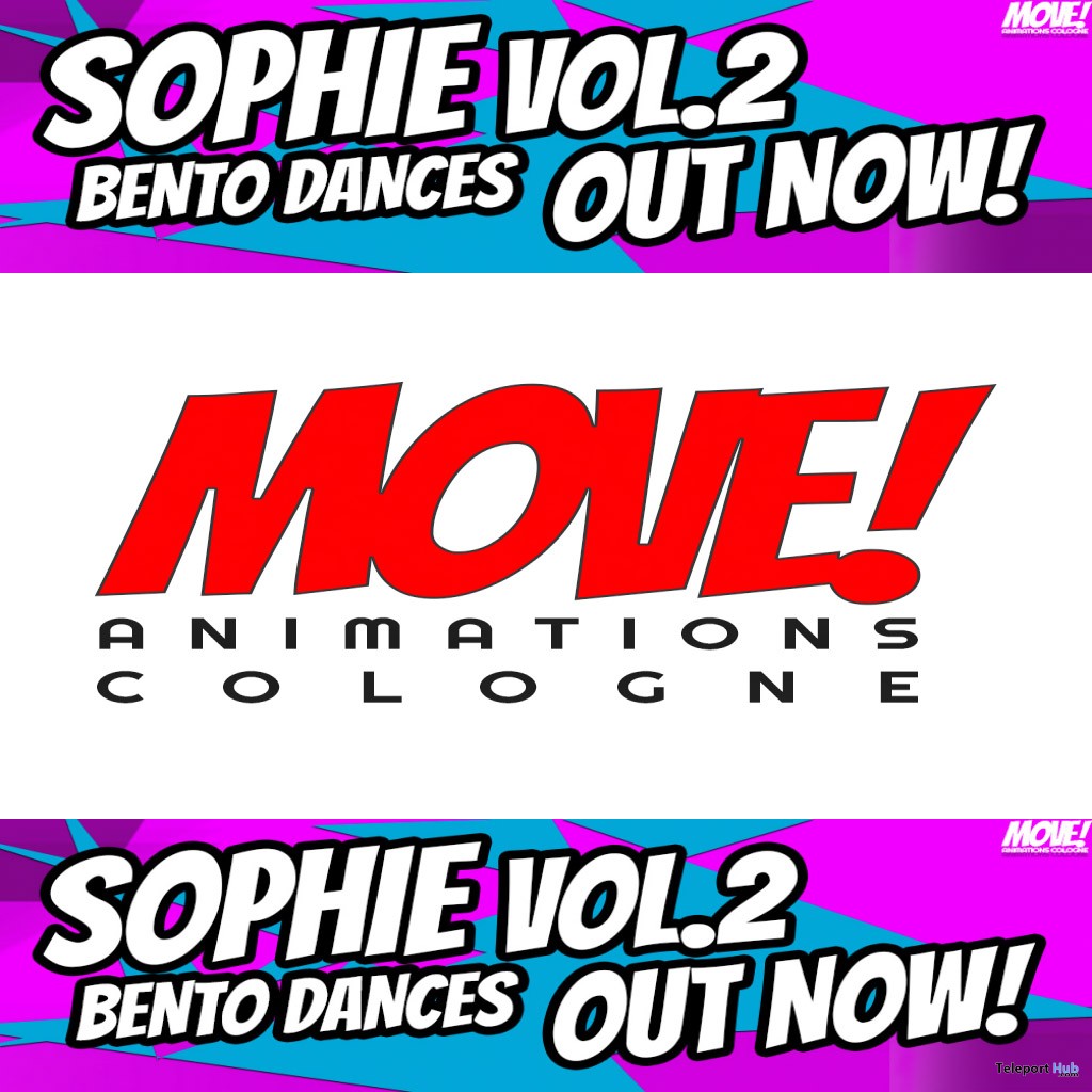 New Release: Sophie Vol 2 Bento Dance Pack by MOVE! Animations Cologne - Teleport Hub - teleporthub.com