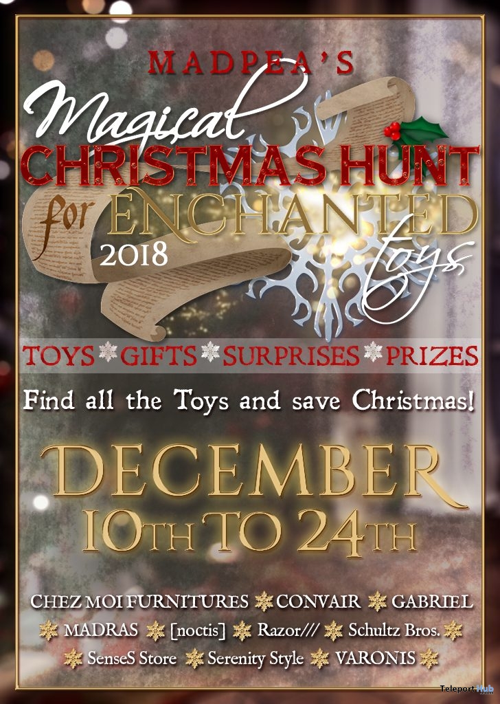 MadPea's Magical Christmas Hunt For Enchanted Toys - Teleport Hub - teleporthub.com
