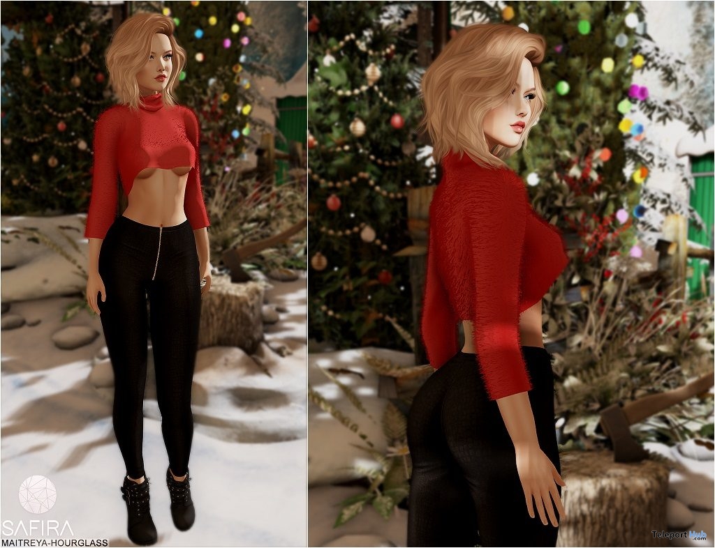 Lauren Outfit Christmas 2018 Group Gifts by Safira - Teleport Hub - teleporthub.com