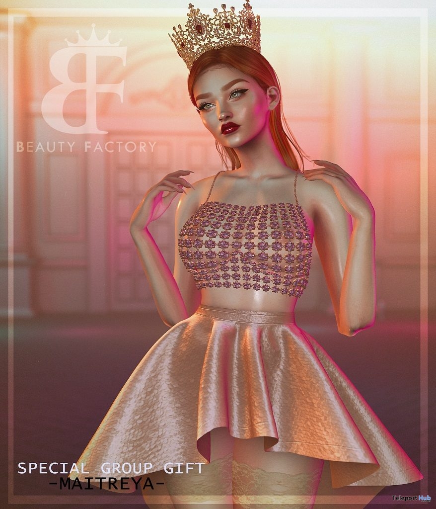 Sonnya Outift Limited Time Birthday Group Gift by Beauty Factory - Teleport Hub - teleporthub.com