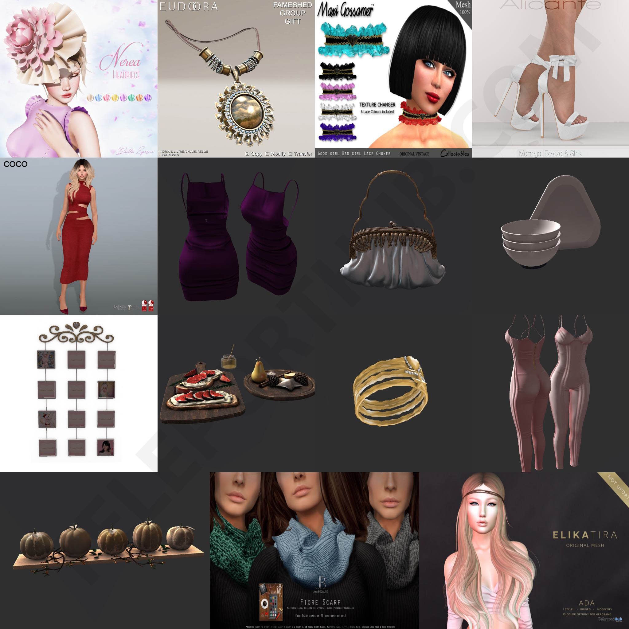 Several Christmas 2018 Group Gifts @ FaMESHed December 2018 by Various Designers - Teleport Hub - teleporthub.com
