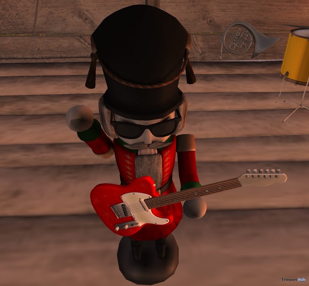 Guitar Nutcracker December 2018 Group Gift by Thunk! - Teleport Hub - teleporthub.com