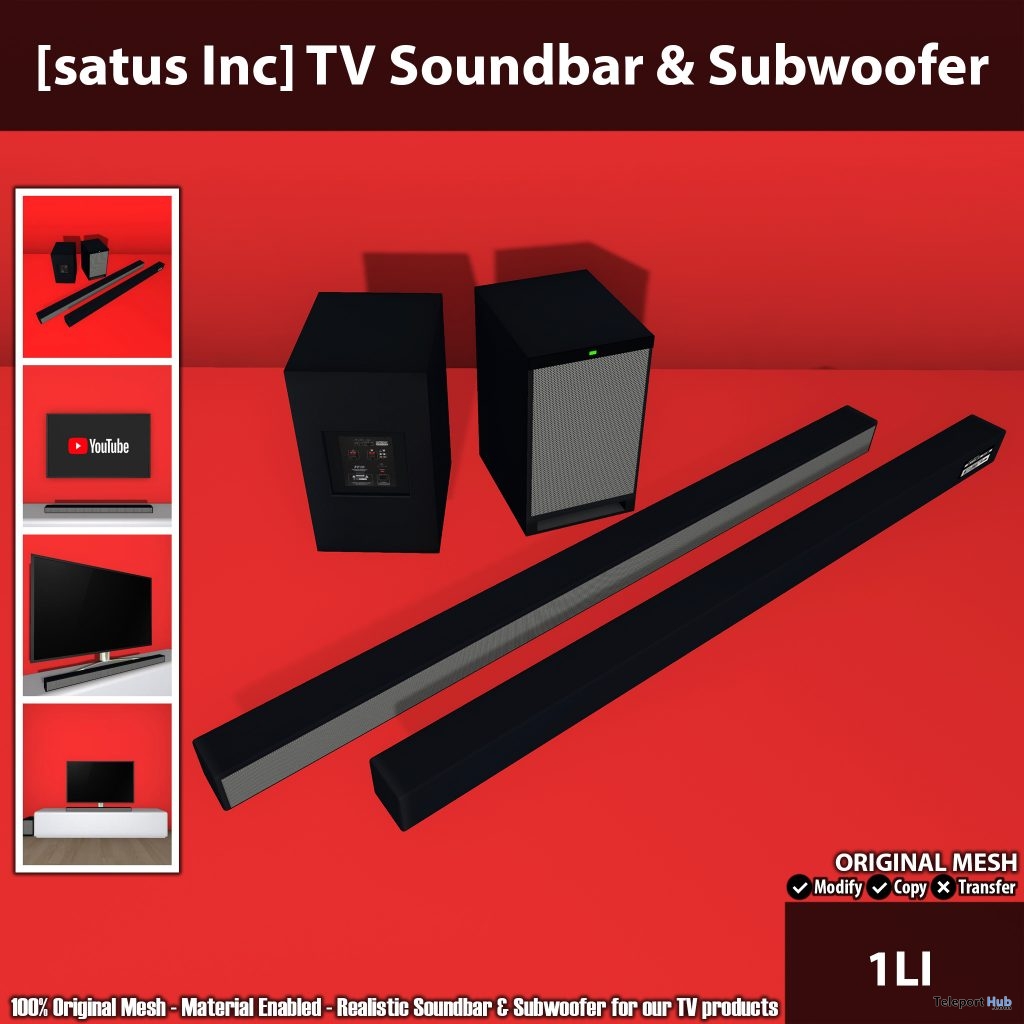 New Release: Entertainment System by [satus Inc] - Teleport Hub - teleporthub.com