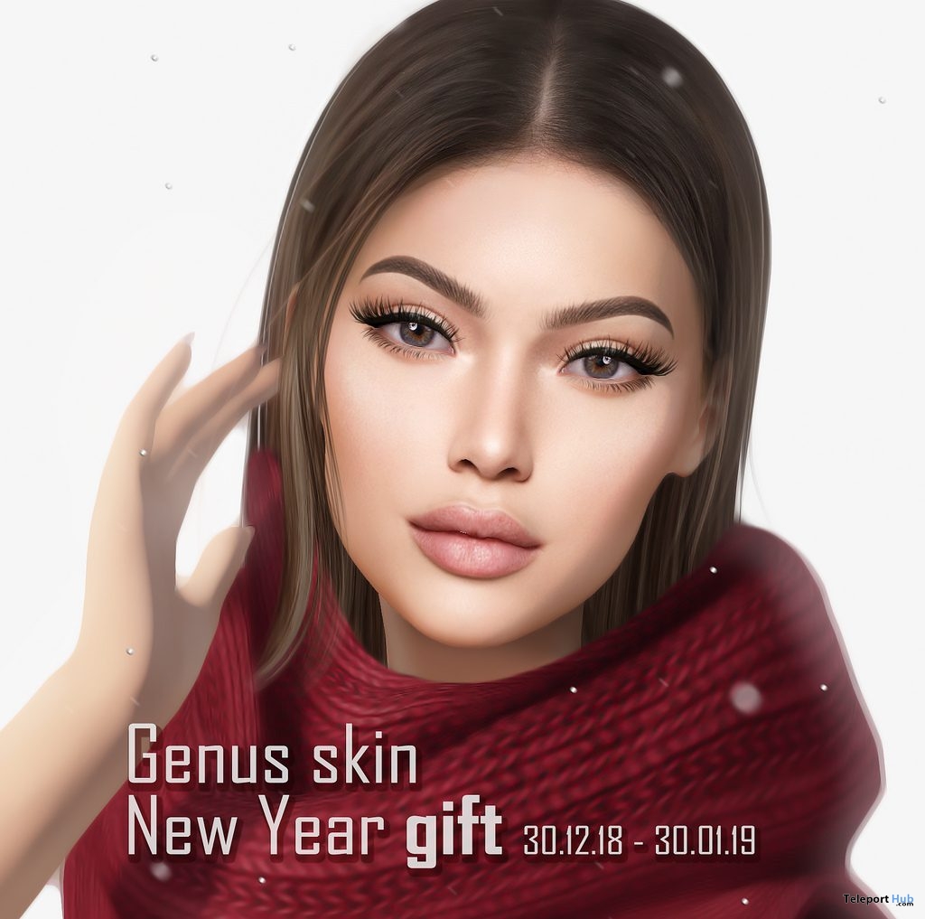 Mary Skin Applier For Genus Head New Year 2019 Gift by INSOL - Teleport Hub - teleporthub.com