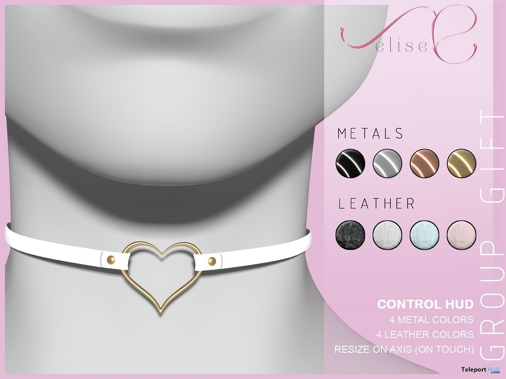 Cute Choker January 2019 Group Gift by elise - Teleport Hub - teleporthub.com