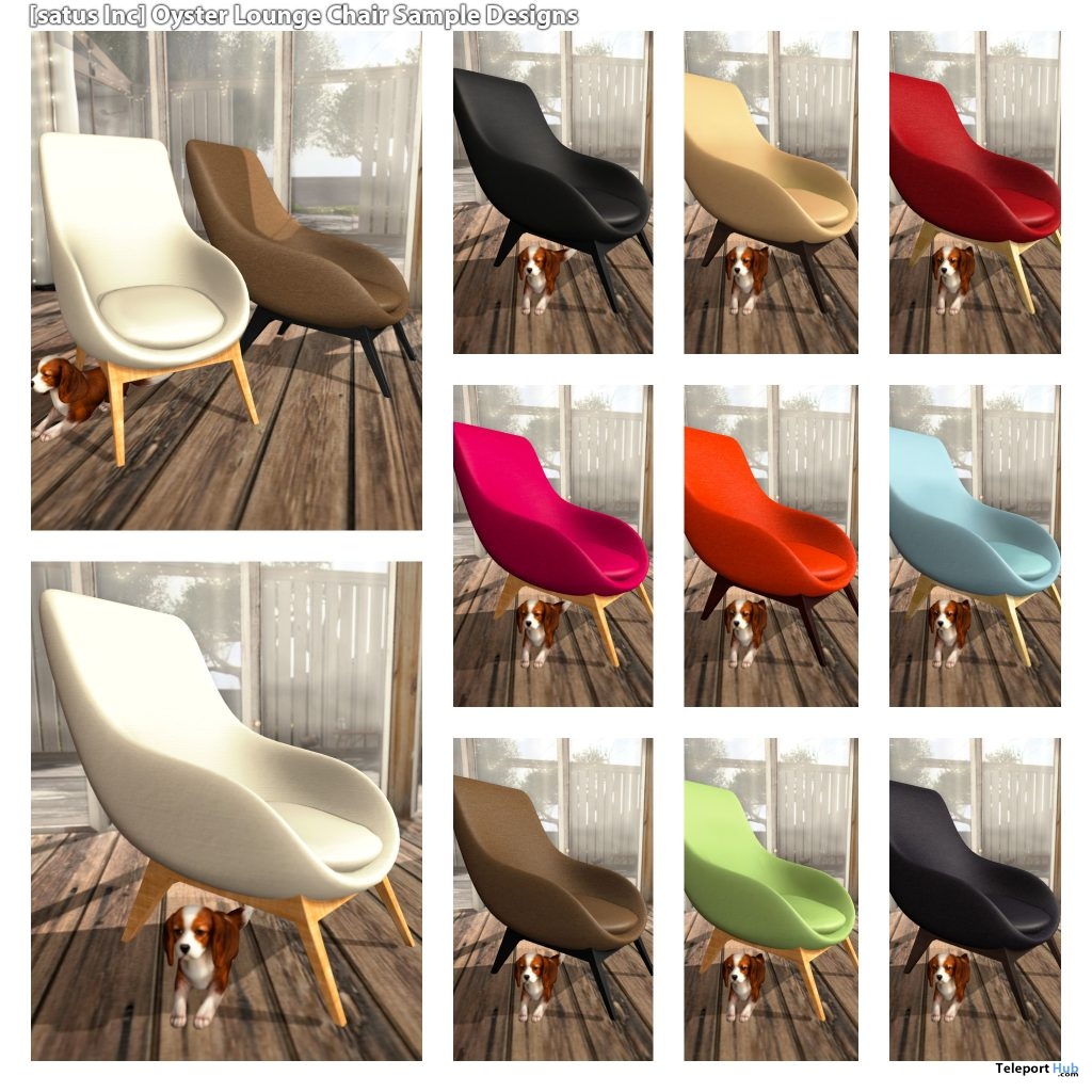 New Release: Oyster Lounge Chair [Adult] & [PG] by [satus Inc] - Teleport Hub - teleporthub.com
