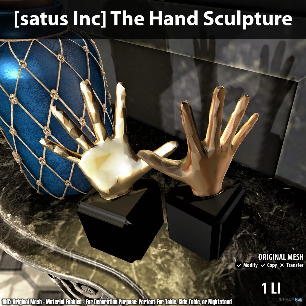 The Hand Sculpture Promo by [satus Inc] - Teleport Hub - teleporthub.com