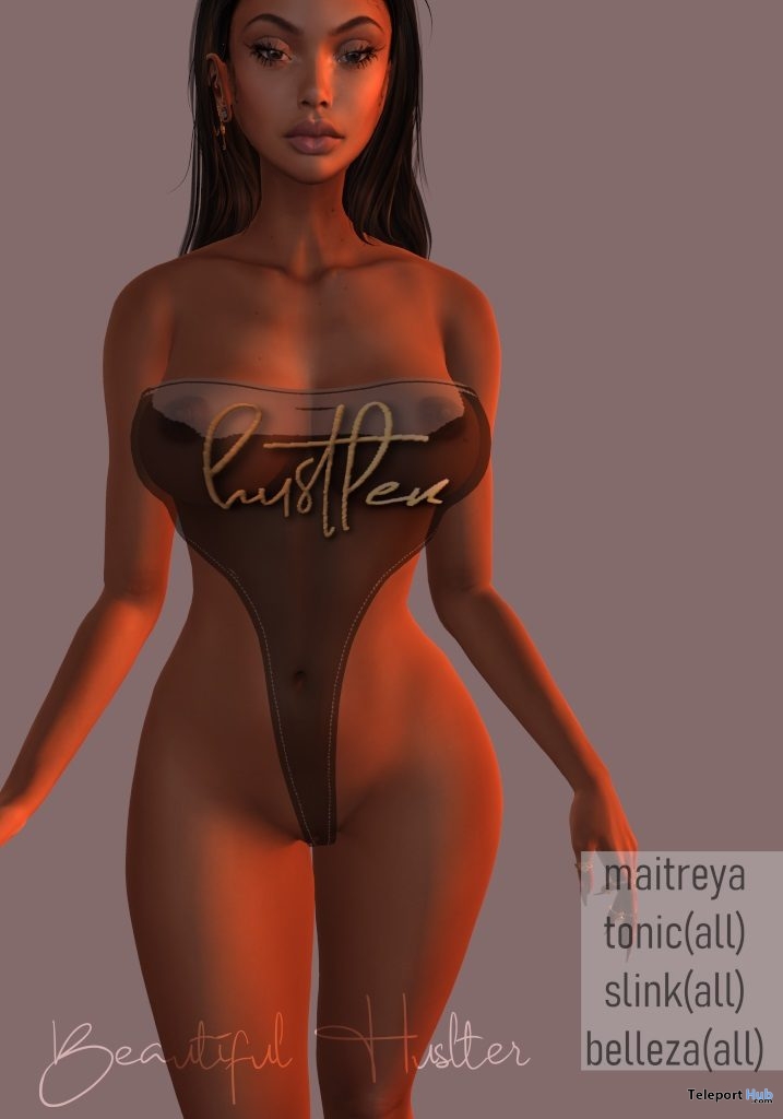 Plastic Bodysuit March 2019 Group Gift by Beautiful Hustler - Teleport Hub - teleporthub.com