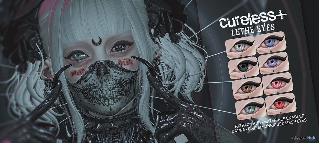 Lethe Eyes February 2019 Group Gift by CURELESS [+] - Teleport Hub - teleporthub.com