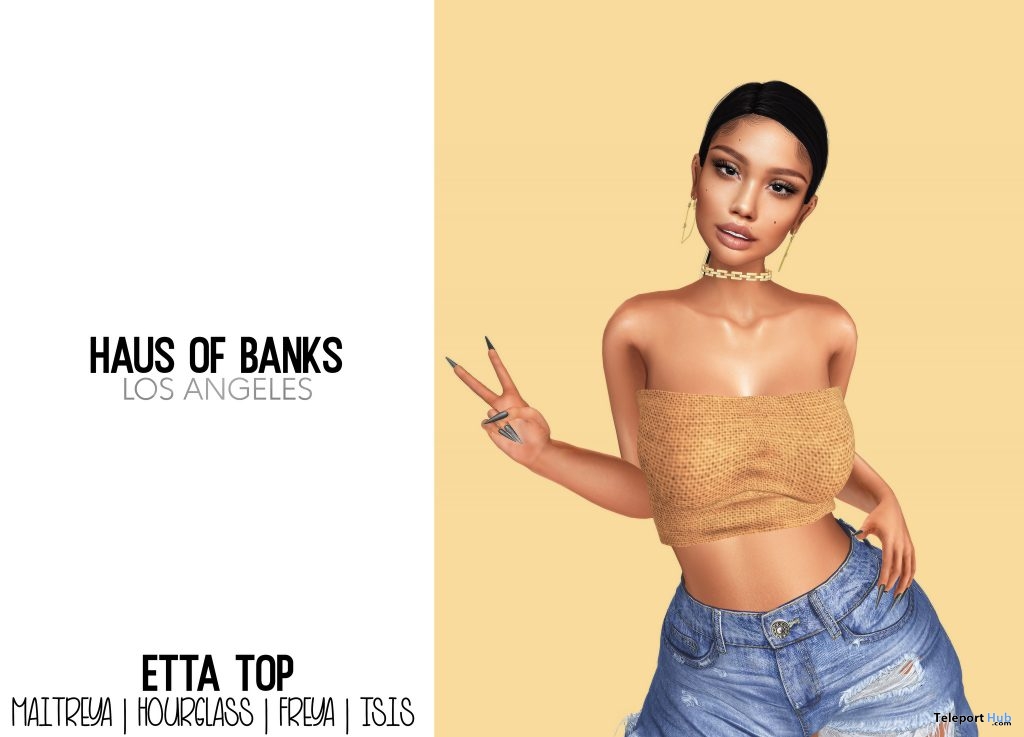 Etta Top February 2019 Group Gift by Haus of Banks - Teleport Hub - teleporthub.com