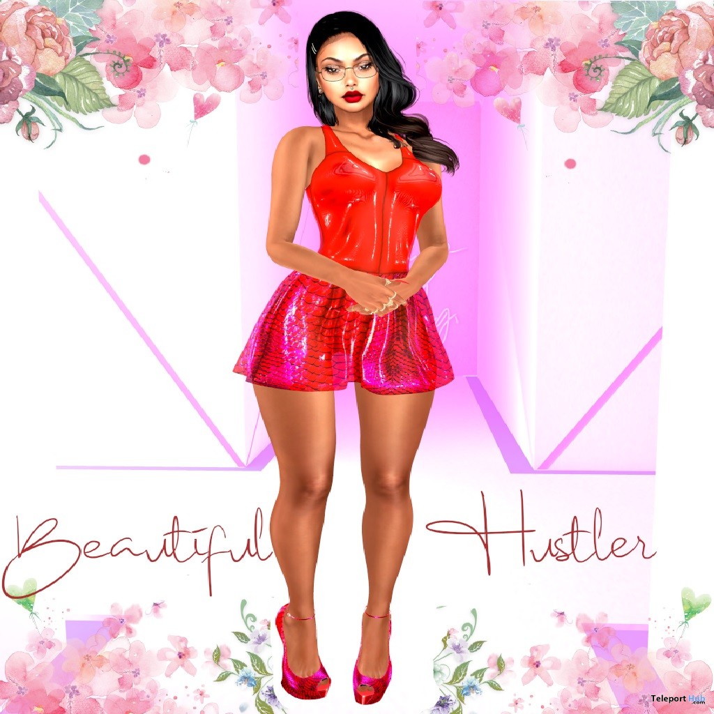 VDay Dress February 2019 Group Gift by Beautiful Hustler - Teleport Hub - teleporthub.com
