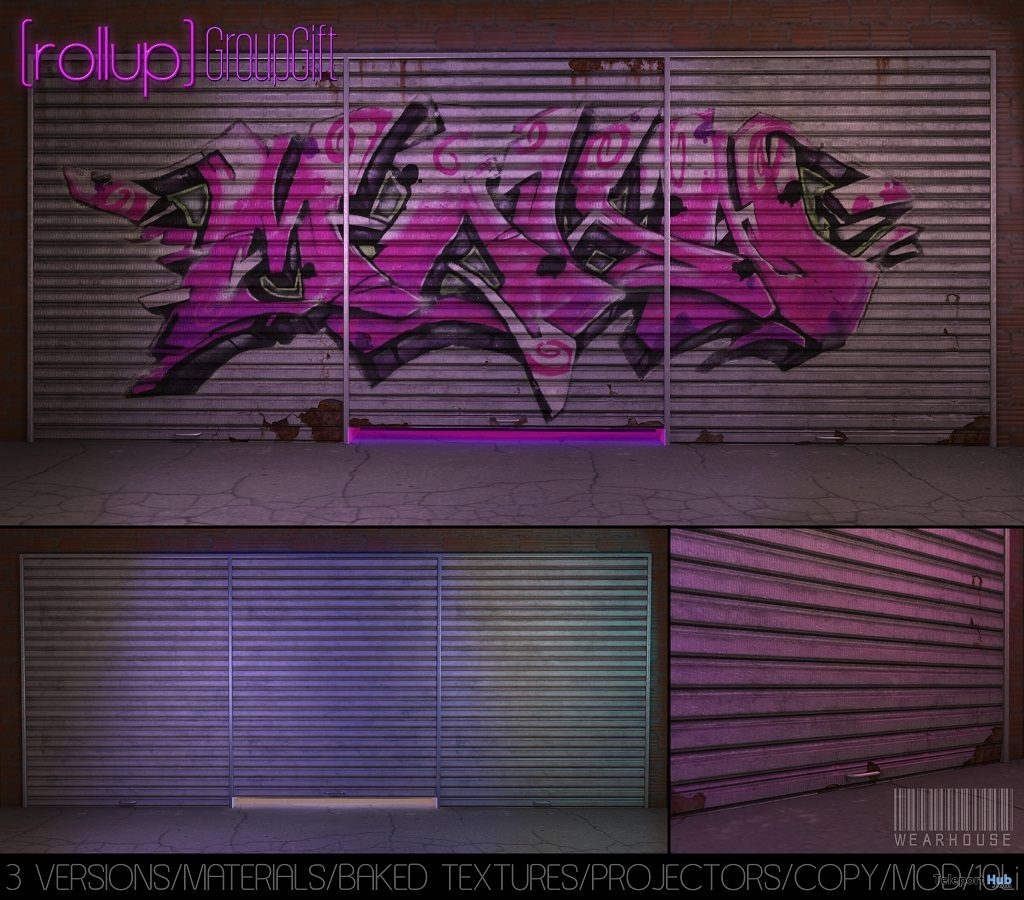 Rollup Photo Backdrop March 2019 Group Gift by WeArHOuSE - Teleport Hub - teleporthub.com