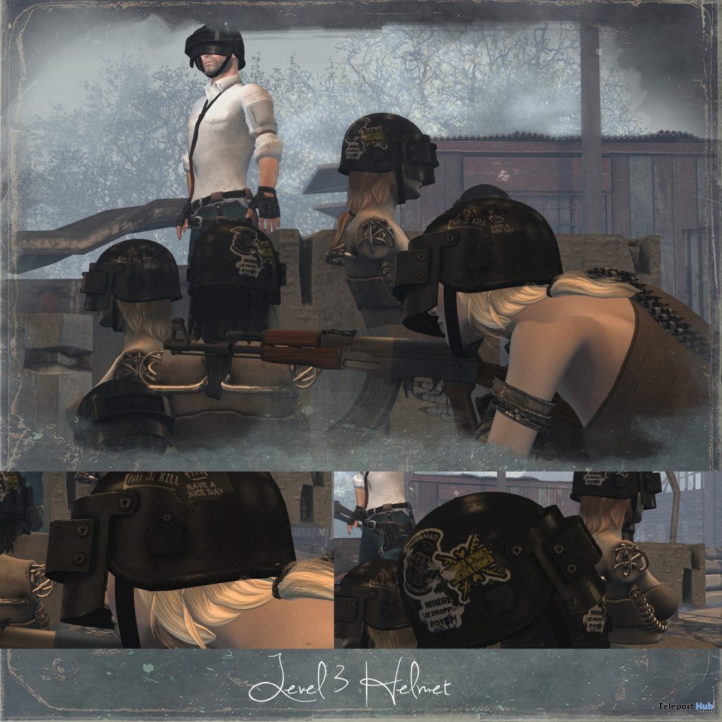 Level 3 Helmet March 2019 Group Gift by DRD - Teleport Hub - teleporthub.com