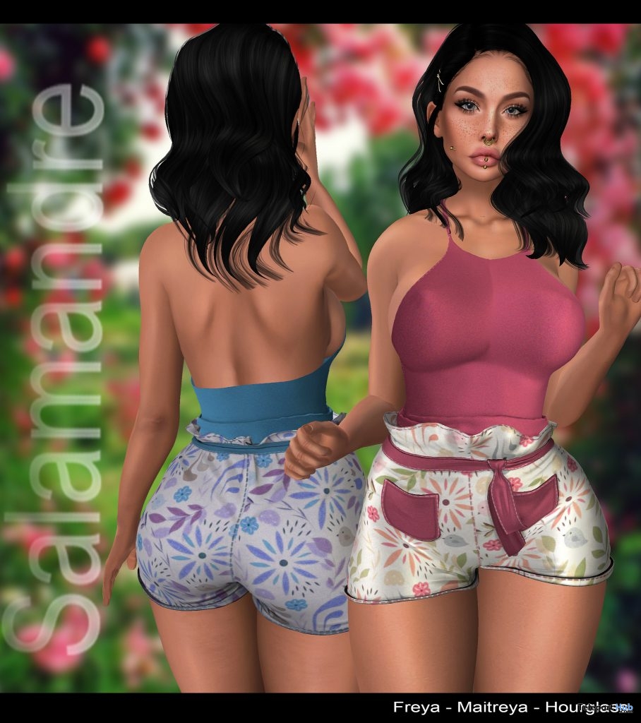 Sandy Outfit Fatpack March 2019 Group Gift by Salamandre - Teleport Hub - teleporthub.com