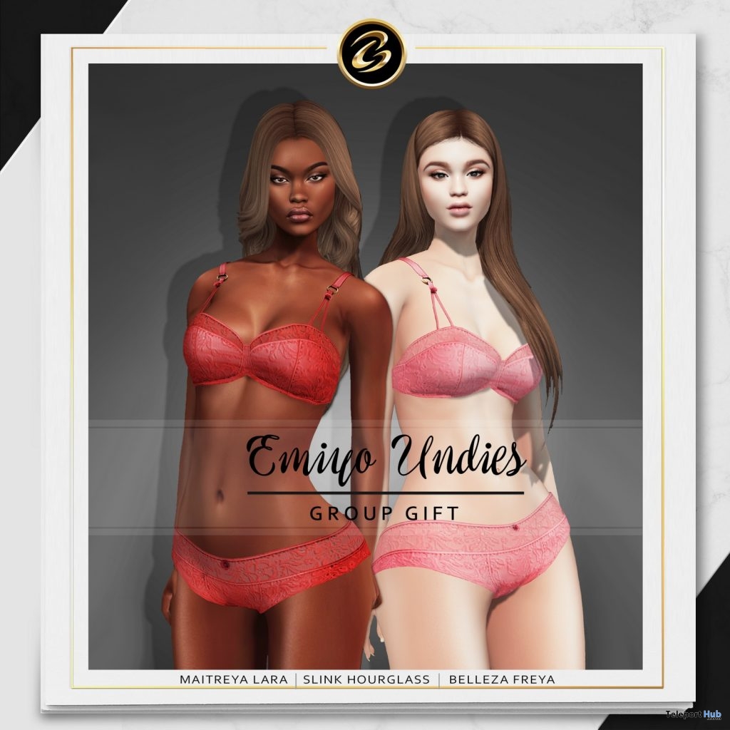 Emiyo Undies March 2019 Group Gift by Baetik - Teleport Hub - teleporthub.com