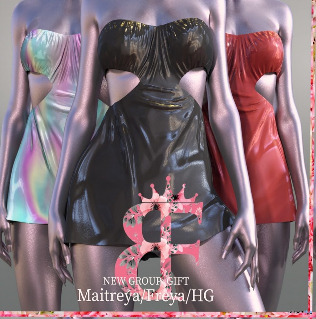 Danny Dress March 2019 Group Gift by Beauty Factory - Teleport Hub - teleporthub.com