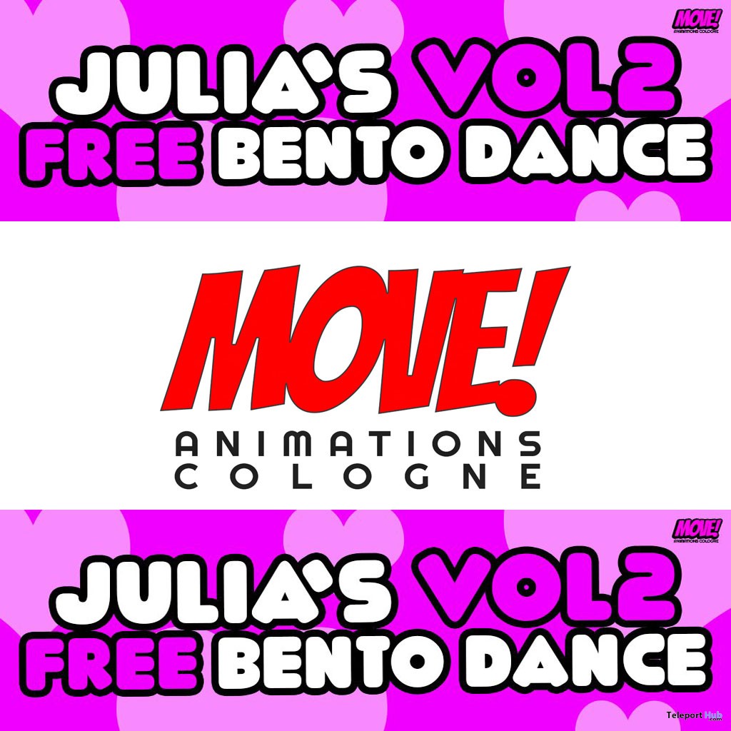 Julia 27 Bento Dance Gift by MOVE! Animations Cologne - Teleport Hub - teleporthub.com