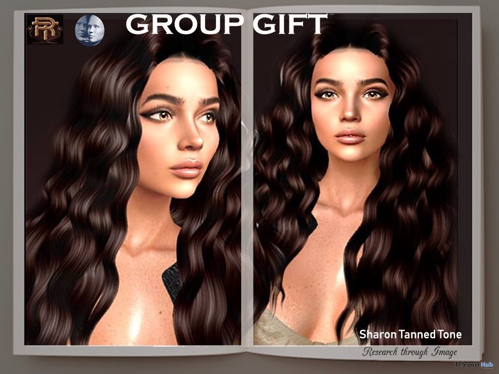 Sharon Tan Skin Applier For Genus Head March 2019 Group Gift by R.T.I. - Teleport Hub - teleporthub.com