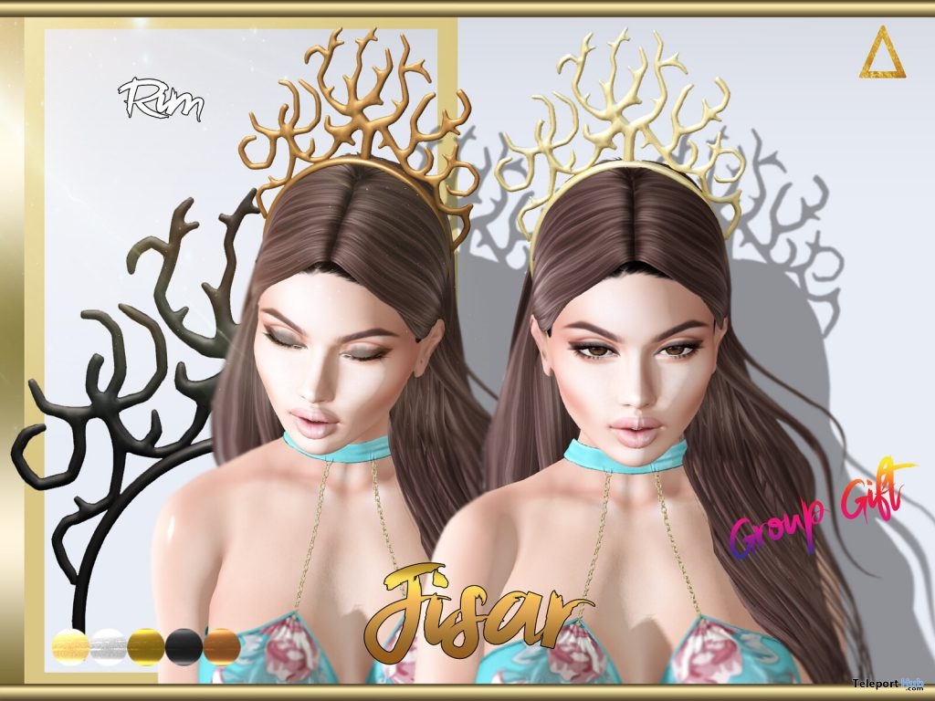 Rim Jasir Headband Fatpack April 2019 Group Gift by Aseriz - Teleport Hub - teleporthub.com
