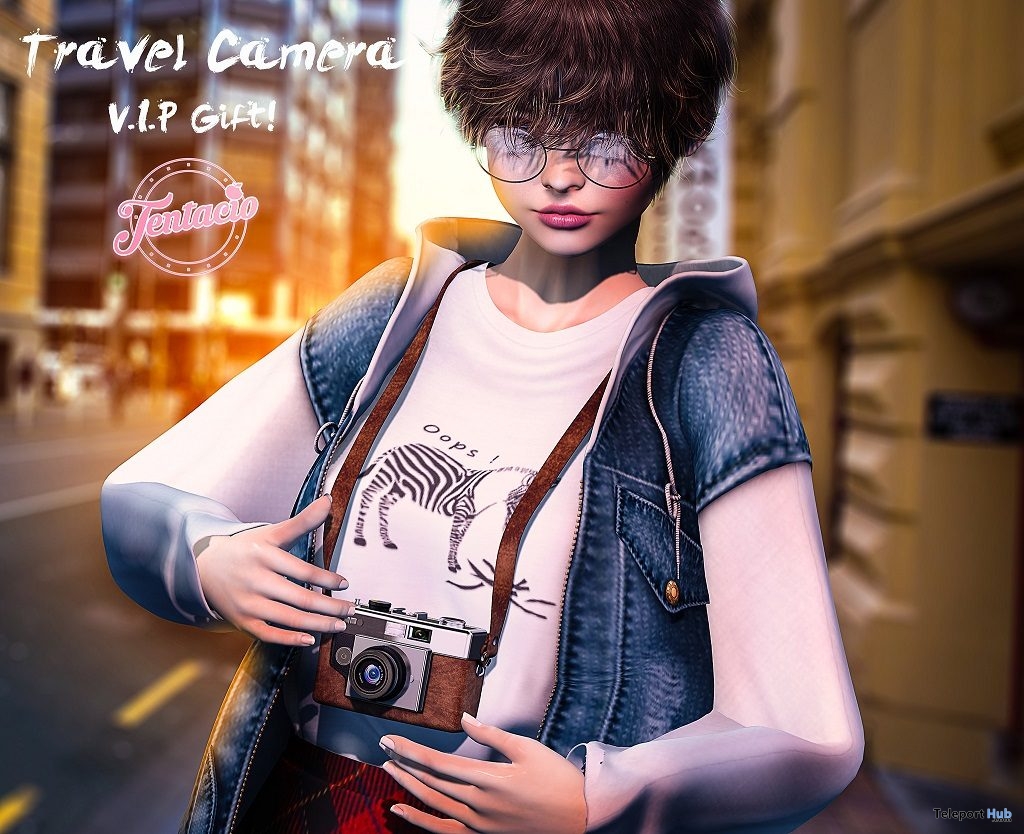 Travel Camera April 2019 Group Gift by Tentacio - Teleport Hub - teleporthub.com