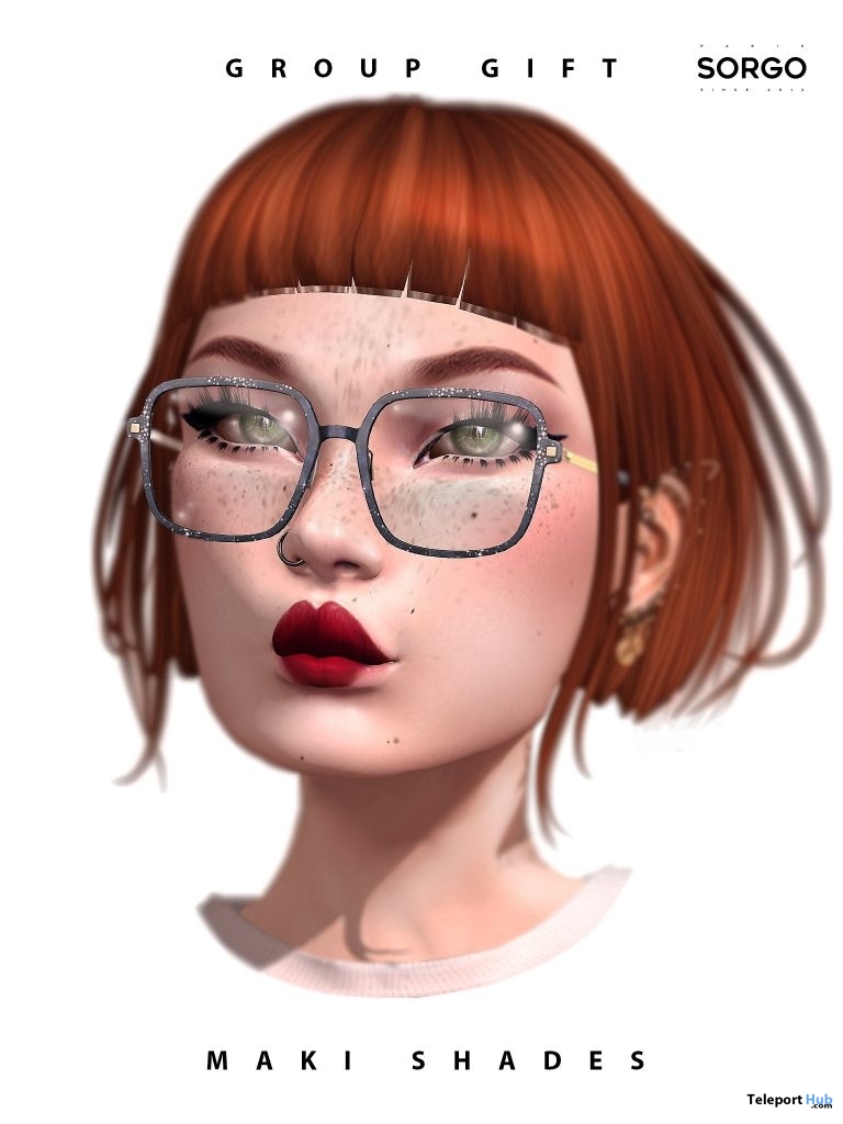 Maki Shades April 2019 Group Gift by SORGO - Teleport Hub - teleporthub.com