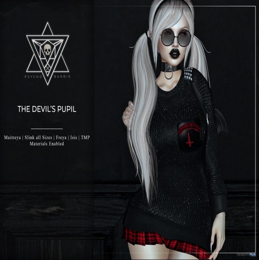 The Devil's Pupil April 2019 Group Gift by Psycho Barbie - Teleport Hub - teleporthub.com