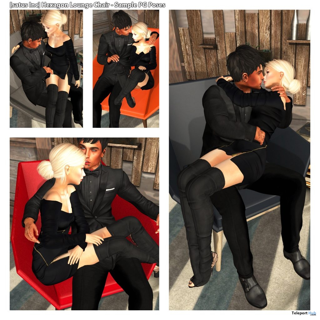 New Release: Hexagon Lounge Chair by [satus Inc] - Teleport Hub - teleporthub.com
