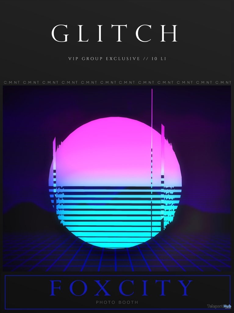 Glitch Backdrop May 2019 Group Gift by FOXCITY - Teleport Hub - teleporthub.com