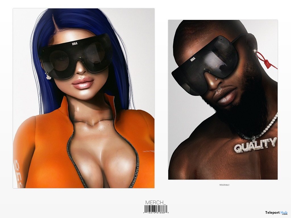 HBA Marz Unisex Sunglasses Fatpack May 2019 Group Gift by MERCH - Teleport Hub - teleporthub.com