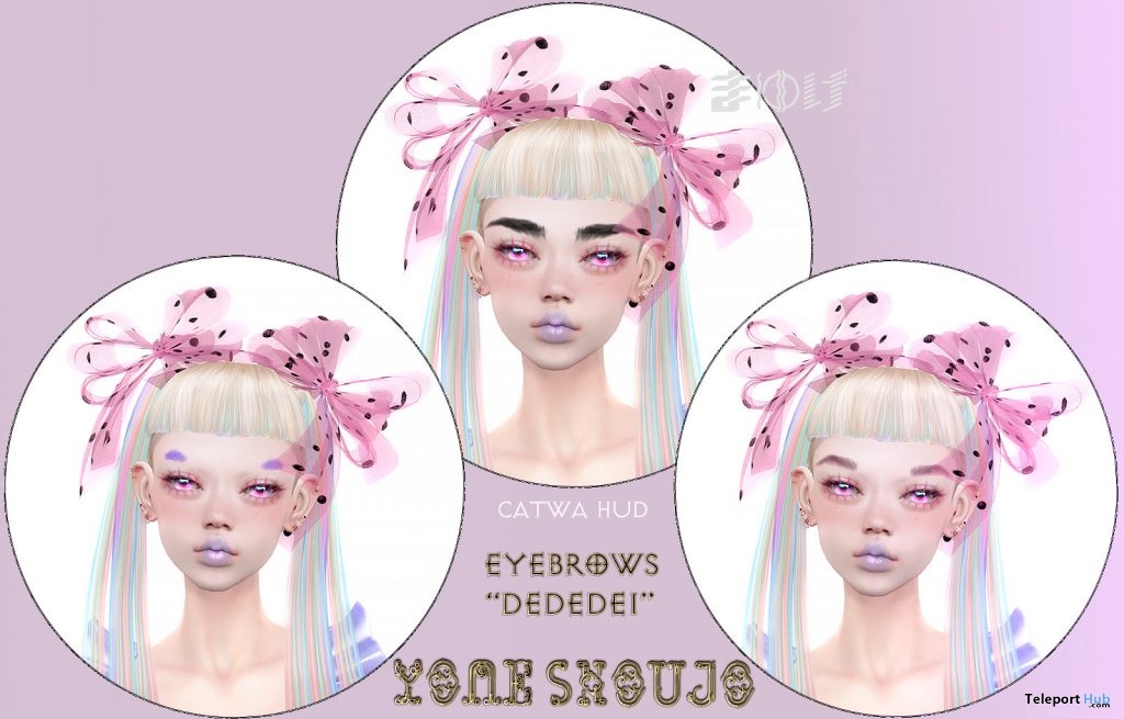 Eyebrows Dedede1 May 2019 Gift by YOME SHOUJO - Teleport Hub - teleporthub.com