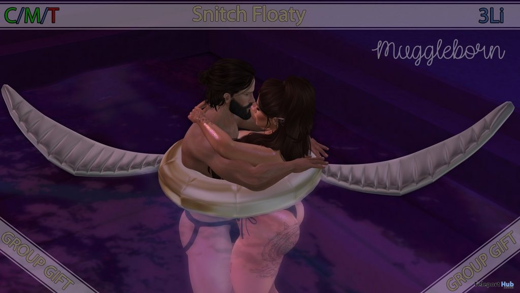 Snitch Floaty May 2019 Group Gift by Muggleborn - Teleport Hub - teleporthub.com