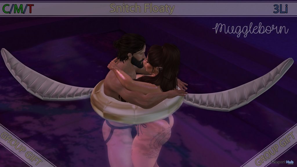 Snitch Floaty May 2019 Group Gift by Muggleborn - Teleport Hub - teleporthub.com
