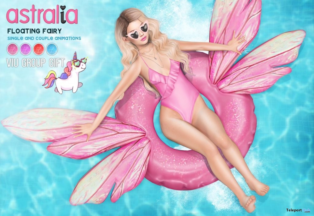 Floating Fairy May 2019 Group Gift by Astralia - Teleport Hub - teleporthub.com
