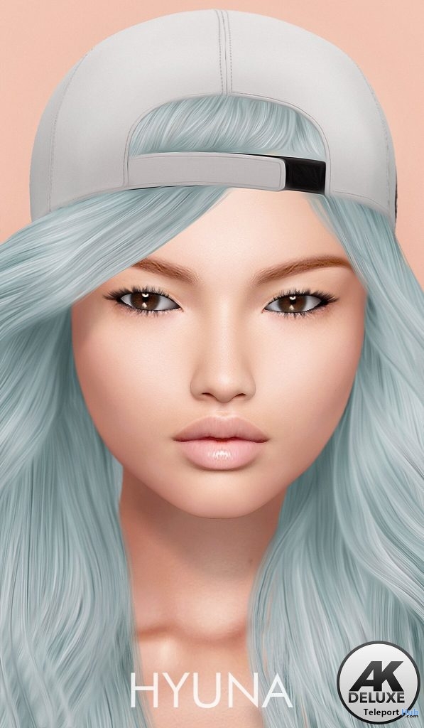 Hyuna Skin For AKERUKA Cleo Mesh Head June 2019 Group Gift by Egozy - Teleport Hub - teleporthub.com