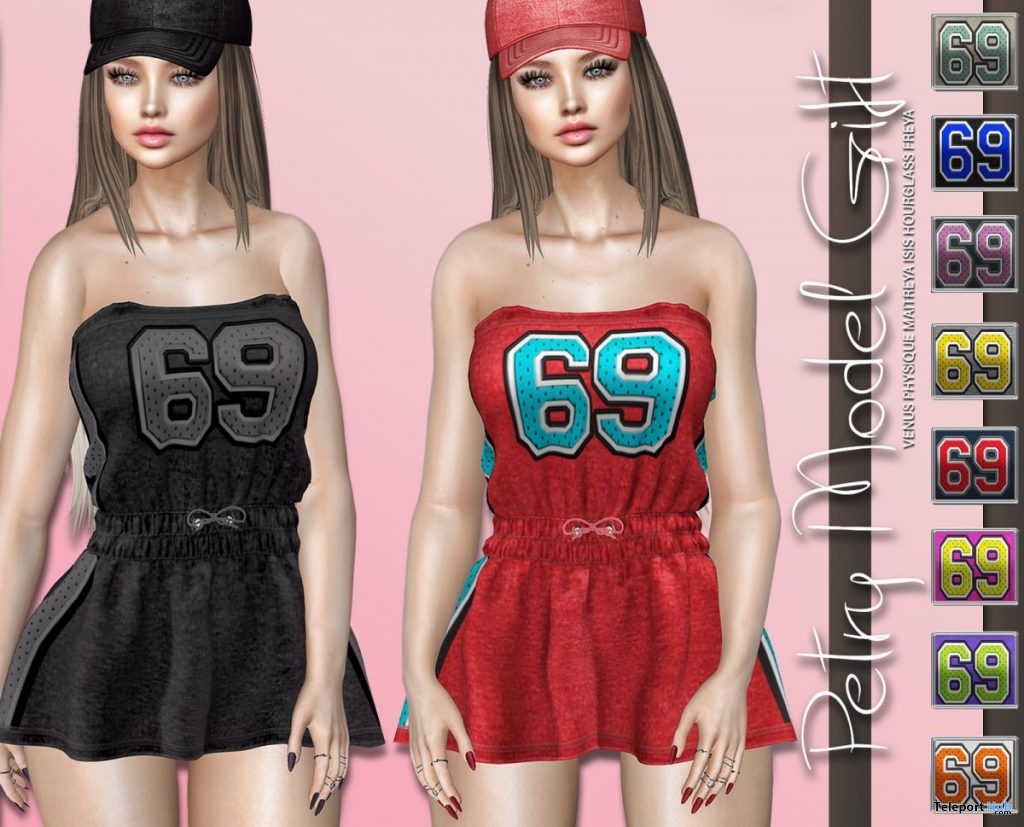 Dress DGPX June 2019 Group Gift by Petry Model Store - Teleport Hub - teleporthub.com
