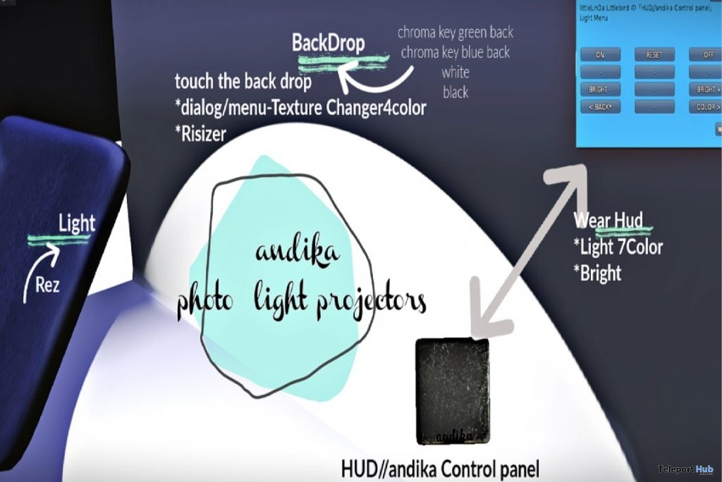 Light Projectors Tool June 2019 Group Gift by Andika - Teleport Hub - teleporthub.com