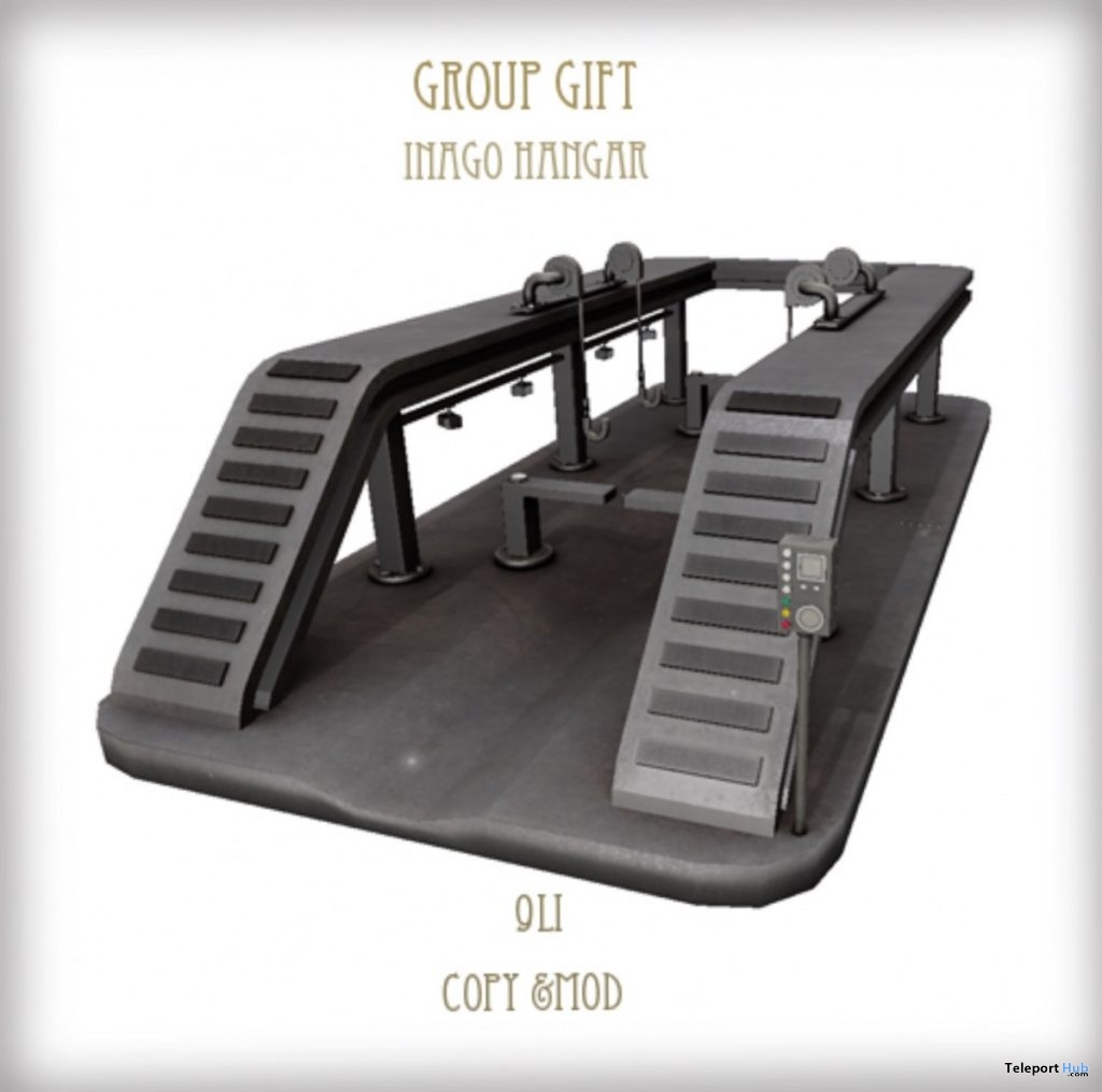Inago Hanger June 2019 Group Gift by D-LAB - Teleport Hub - teleporthub.com